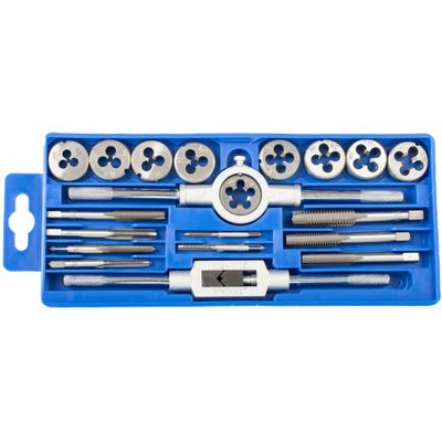 Tap & Die Set 20pce In Plastic Case